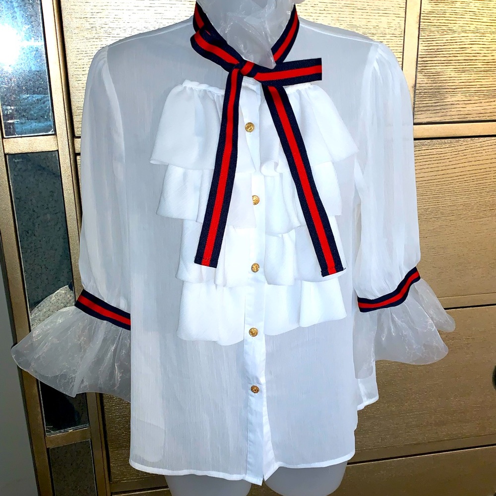 Ruffle blouse